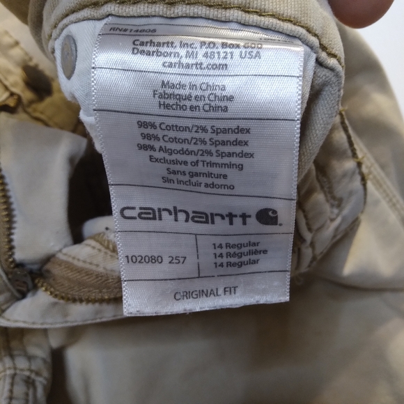 Carhartt Carpenter Jean's Sz 14 - Picture 11 of 16
